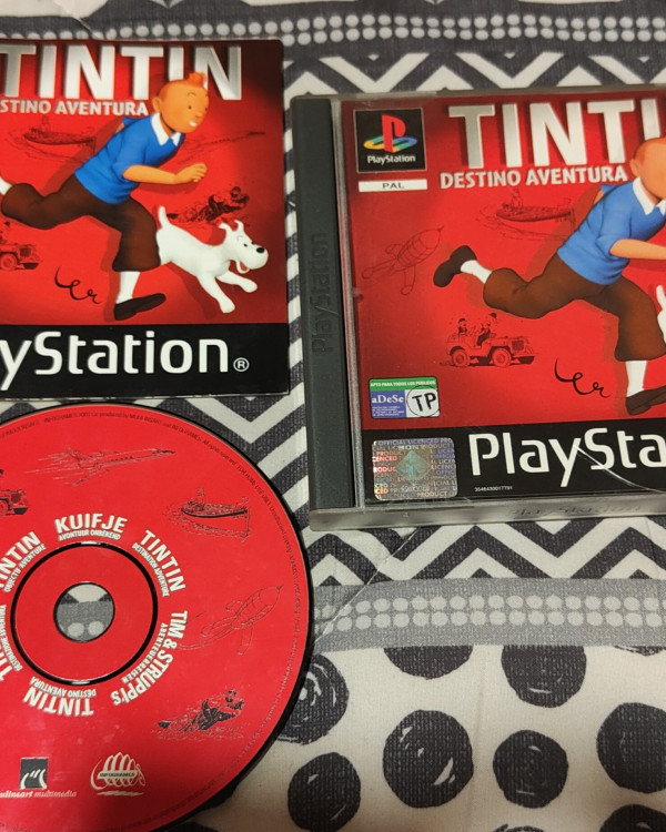 Tintin destino aventura playstation - RetroGamingMarket